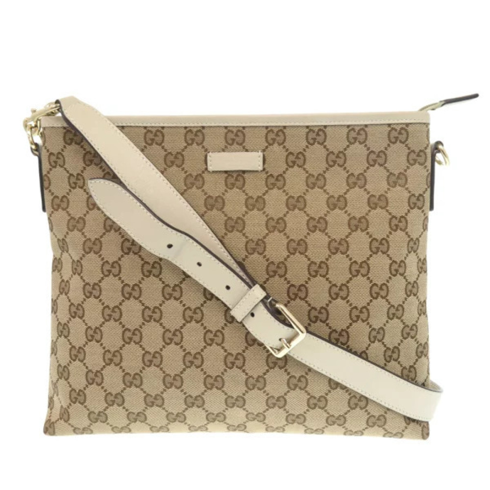 Gucci GG Canvas Beige Shoulder Bag